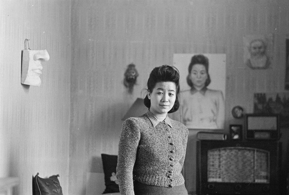 Hu Jibang (胡济邦), war correspondent and attaché to Fu Bingchang in Moscow, c.1943 - 1949, photograph by Fu Bingchang, 21 October 1945.  Fu-n670 © 2007 C. H. Foo and Y. W. Foo.