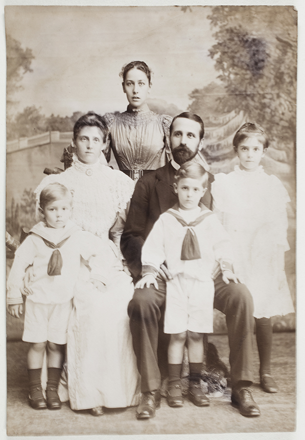 14. Harry and family: children from left: Geoff, Eddie, Harry and Dorothy. Hong Kong, c. 1898.