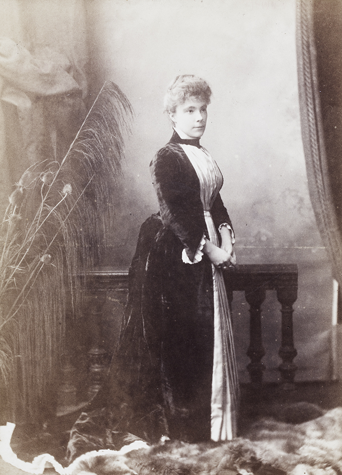 5. The ‘jolly and communicative’ Gina Marshall Hole, photographed shortly before leaving for China in 1888. She later married Herbert Brady. Photograph by Boning and Small. Andrew Hillier Collection, Hi-s143, © 2014 Andrew Hillier.