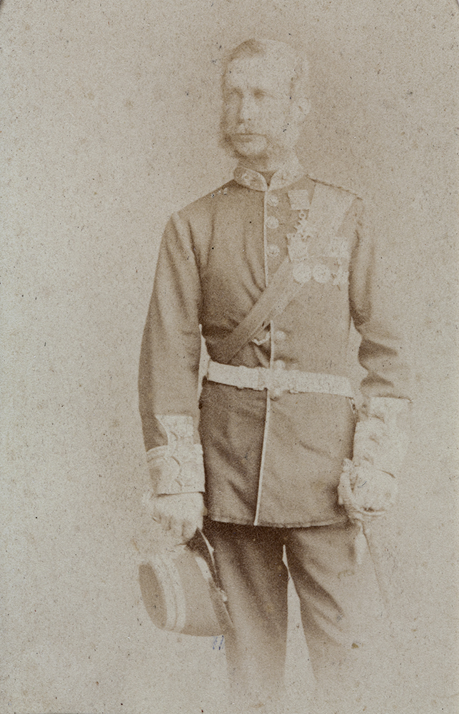 Lieutenant-General Sir John Wellesley Thomas, KCB, 1860s. Royal Hampshire Collection (RH03-02).